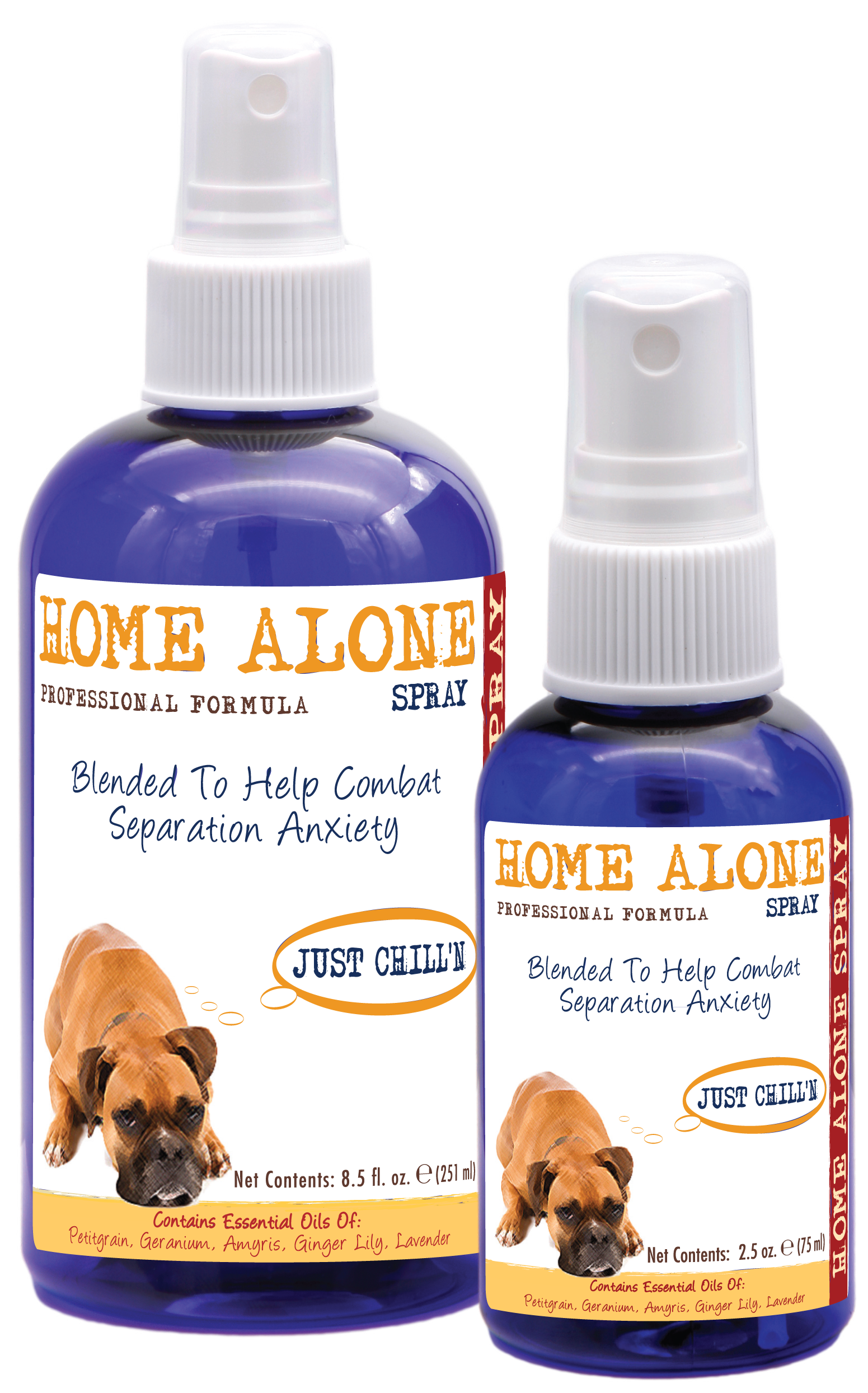 Home Alone Calming Spray for Dogs Showseason