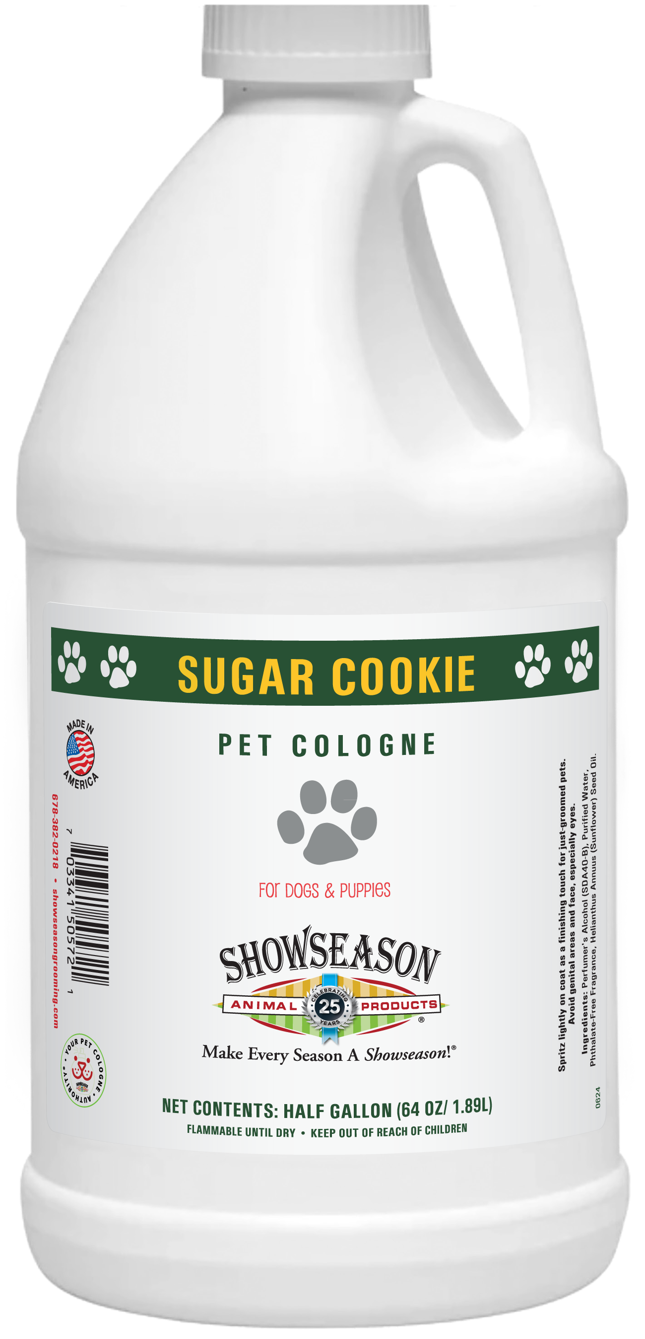 Sugar Cookie Pet Cologne Showseason