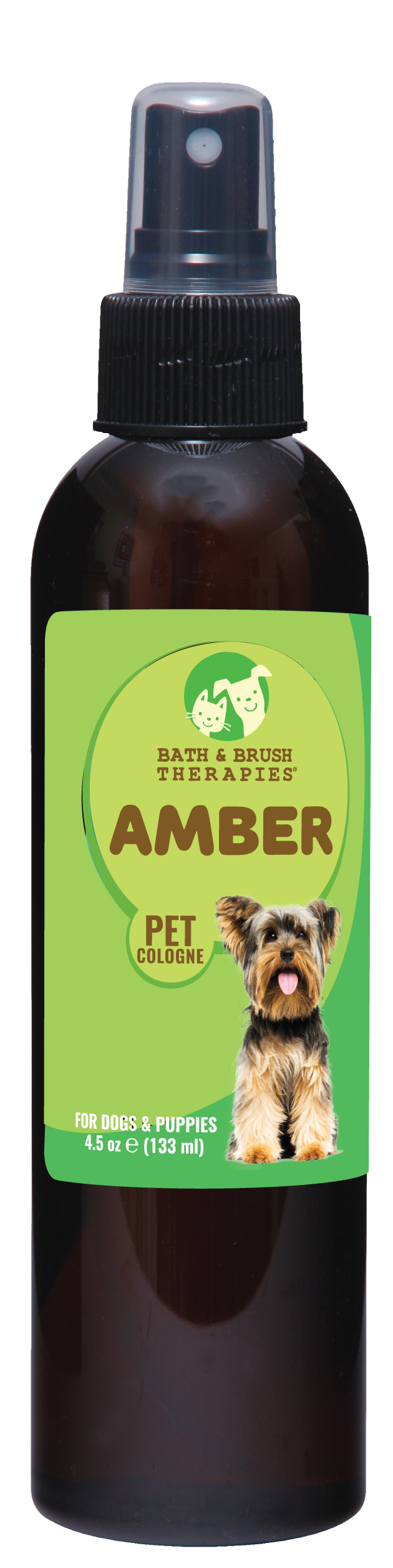 Amber Pet Cologne Bath Brush Therapies