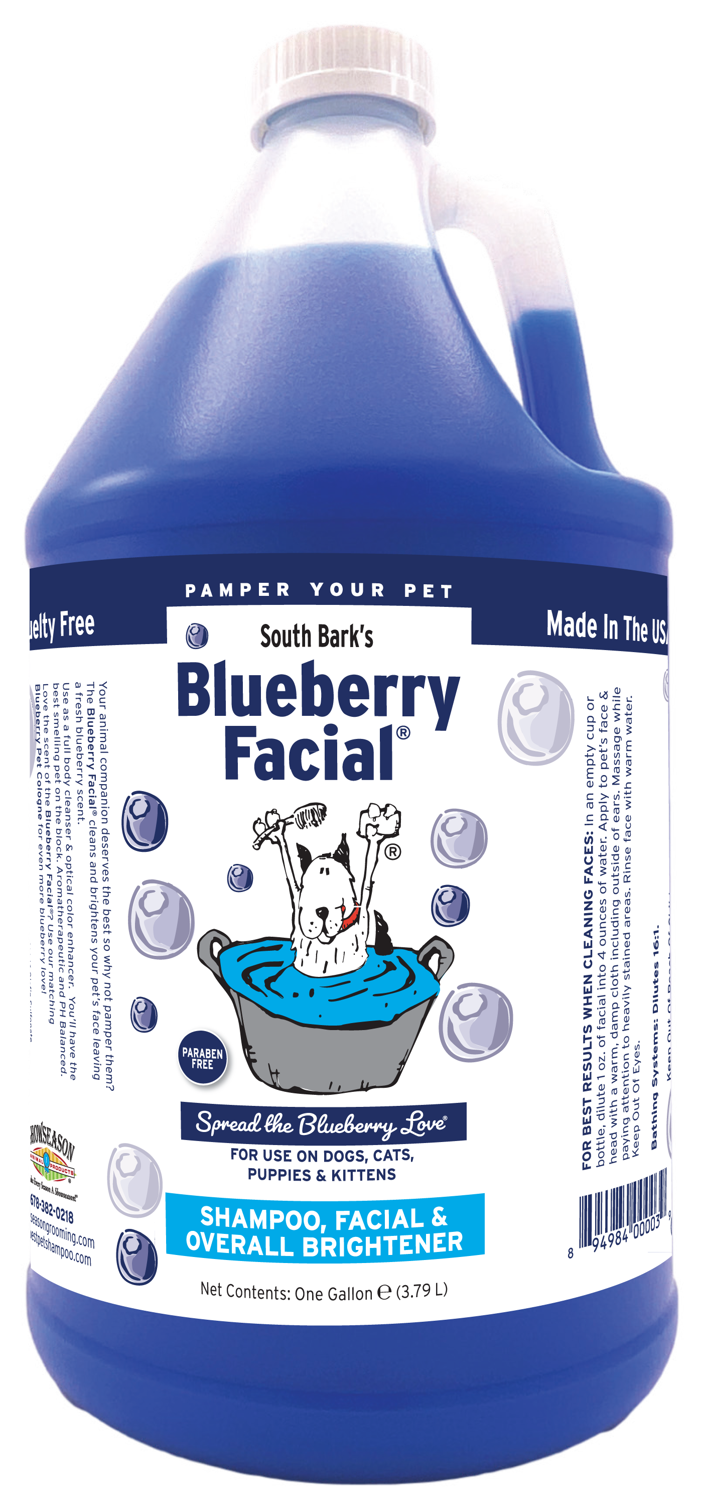 Blueberry dog shampoo hotsell